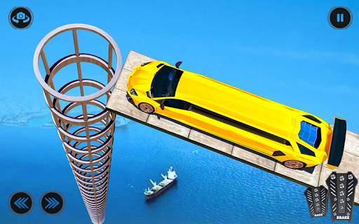 GT Car Stunts Mega Ramp Car Games screenshot 1