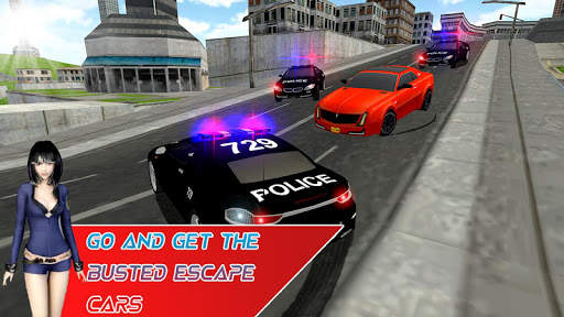 Real police car chasing: Driving simulator 2019 screenshot 2