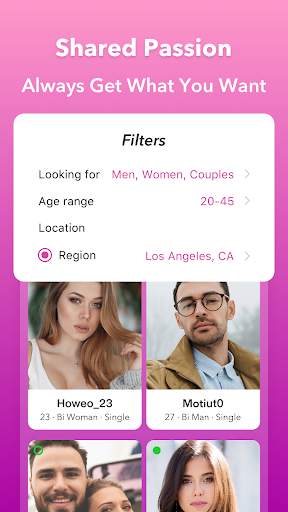 BiCupid: Singles, Couples Date screenshot 5