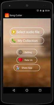 Song cutter for Android screenshot 1