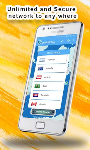 Pro VPN Free screenshot 1
