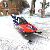 Snowmobile : Snow Mountain Sled Crash Racing logo