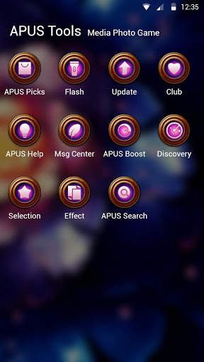 Mysteria-APUS Launcher theme screenshot 3