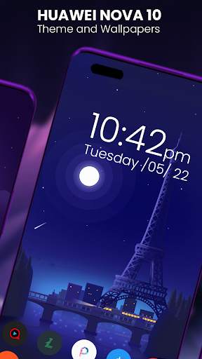 Huawei Nova 10 Launcher: Theme 2 تصوير الشاشة
