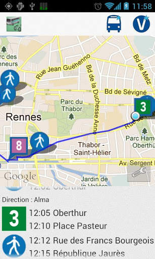 Transports Rennes screenshot 7