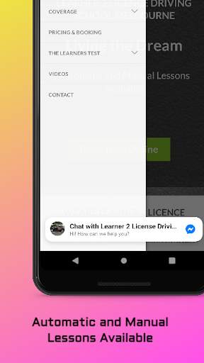 Learner 2 Licence Driving School screenshot 2