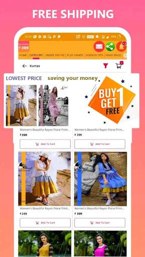 Club Factory Online Shopping App screenshot 1