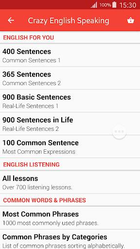 Crazy English Speaking скриншот 3