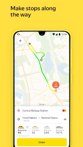 Yandex Go — taxi and delivery screenshot 5