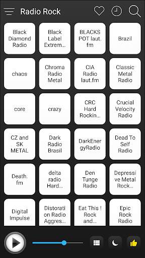 Rock Radio Stations Online - Rock FM AM Music screenshot 1