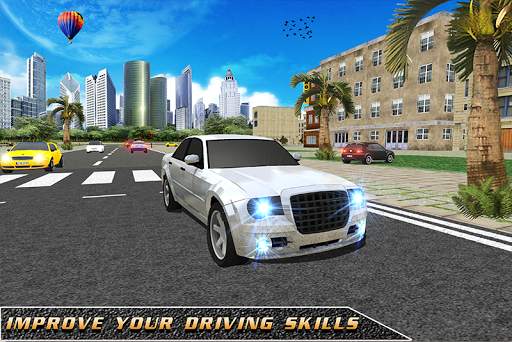 3D City School Driving Simulator screenshot 3