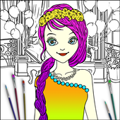 Wedding Model Color Me icon