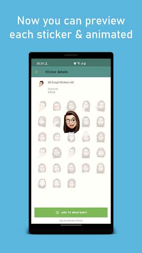 3D Emoji Animated Stickers WAStickerApps screenshot 2