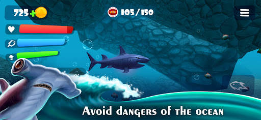 Hunting Shark Simulator - Hungry Fish Evolution screenshot 4