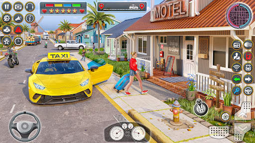 City Taxi Simulator Taxi games screenshot 7