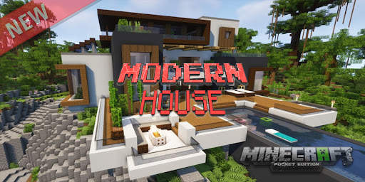 Modern House Minecraft World screenshot 3
