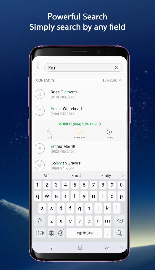 Dialer Theme S10 - Call Block & Contact screenshot 3