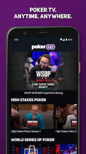 PokerGO: Stream Poker TV screenshot 1