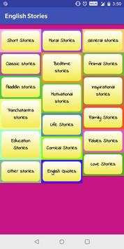 Best English Stories Offline screenshot 1