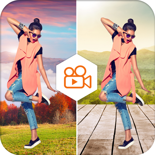 Add Photo On Video : Video Background Changer icon