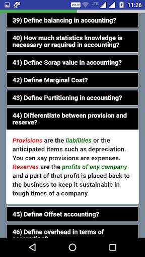 Accounting Interview Questions скриншот 5