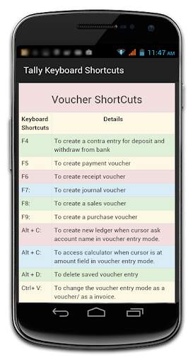 Tally Shortcut Keys screenshot 6