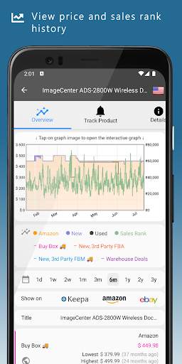 Keepa - Amazon Price Tracker screenshot 1