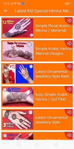 Mehndi Video Tutorial Free screenshot 6