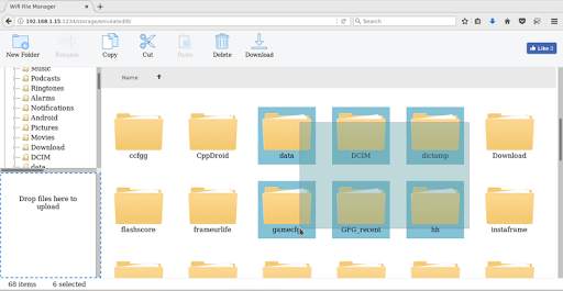 Wifi File Manager screenshot 4