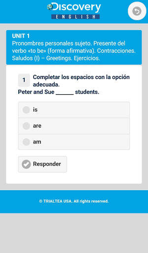 Web de Inglés скриншот 5