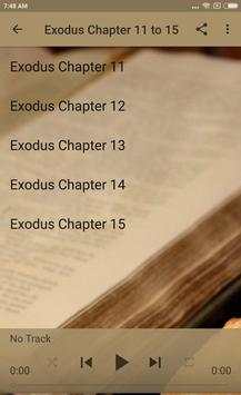 KING JAMES BIBLE: EXODUS - AUDIO screenshot 4