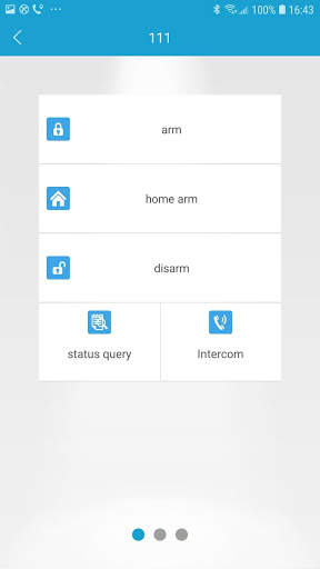 alarm system screenshot 1