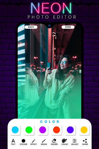 Neon Colorful Photo Editor screenshot 6