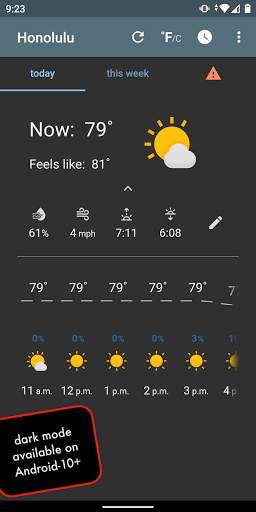 just weather screenshot 2