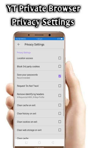 Y T Private Browser - Secure Browser screenshot 8