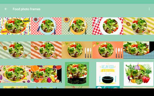 Food photo frames screenshot 10