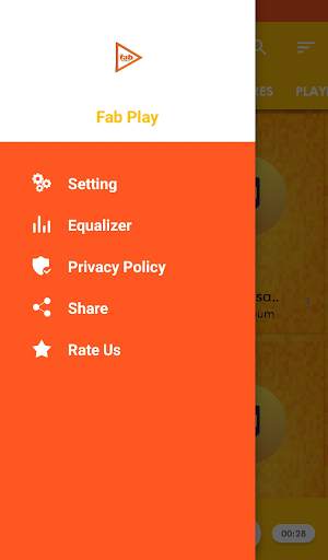 Fab Play - Music Player screenshot 2