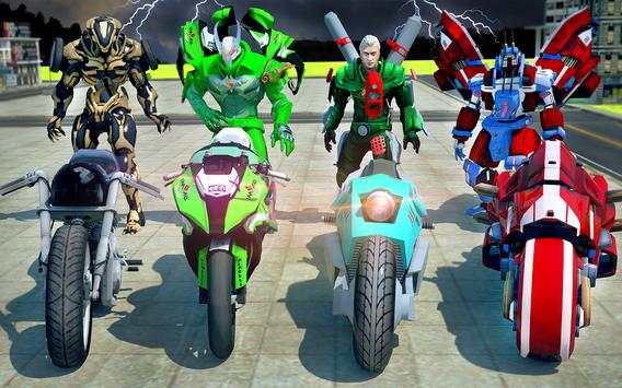 Moto Robot Transformation: Bike Mechanic Game 2018 screenshot 10
