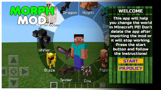 Morph Mod for Minecraft PE screenshot 3