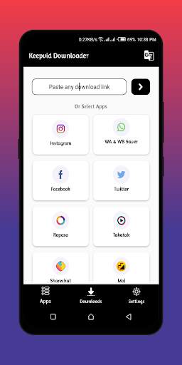KeepVid: All Video Downloader screenshot 1