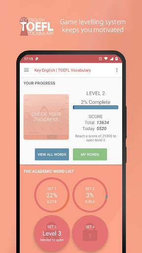 Key English | TOEFL Vocabulary screenshot 1