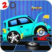 Multi Car Wash Salon: Service Station Repair Shop logo