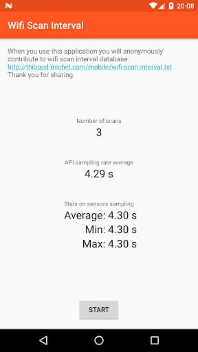 Wifi Scan Interval screenshot 1