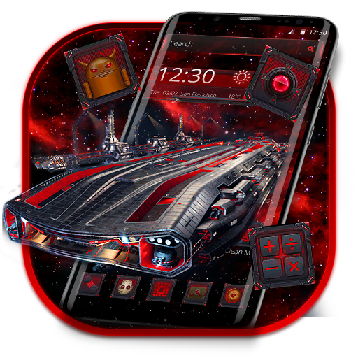 Red Dark Galaxy Legend Theme icon