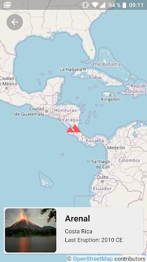 Volcano & Earthquake - Info, Maps, News screenshot 3