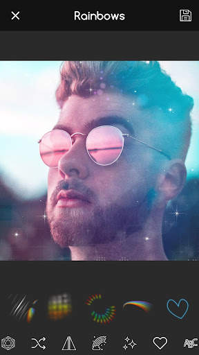 Sparkle Overlay Photo App screenshot 3