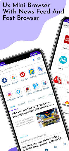 Uc Mini Browser - Fast Browser screenshot 2