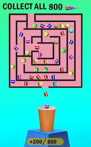 Maze Games 2D Player Game स्क्रीनशॉट 3