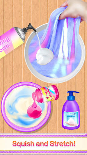 Diy Slime Maker Makeup Fluffy Slime Simulator Game screenshot 3
