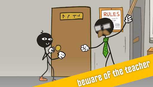 Stickman escape school super screenshot 3